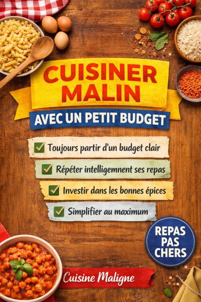 cuisiner malin avec un petit budget
