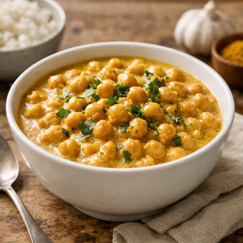 curry de pois chiches express